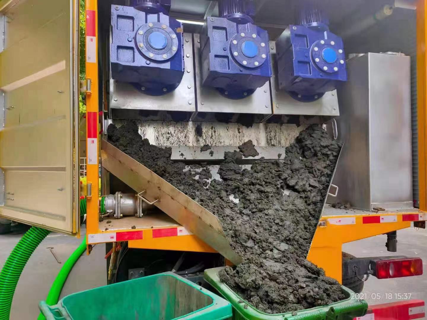 吉林化粪池清掏城市维护站-泥浆净化干湿分离处理